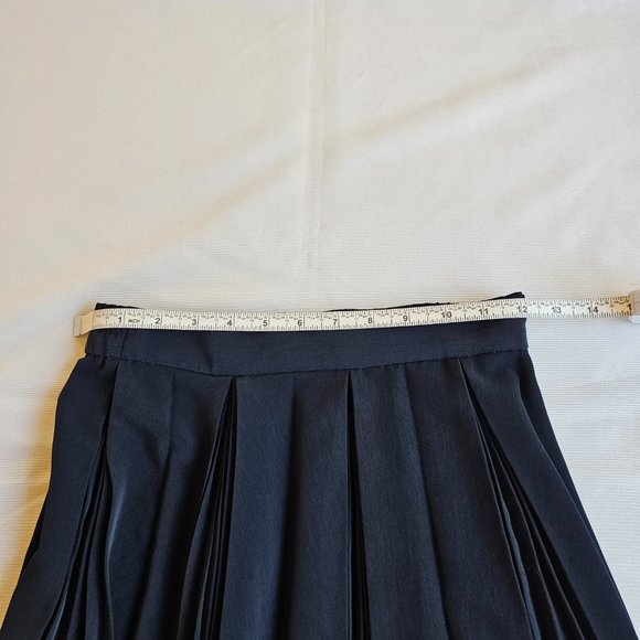 Pleated Midi Circle Skirt - size approx XS - Picture 5 of 6